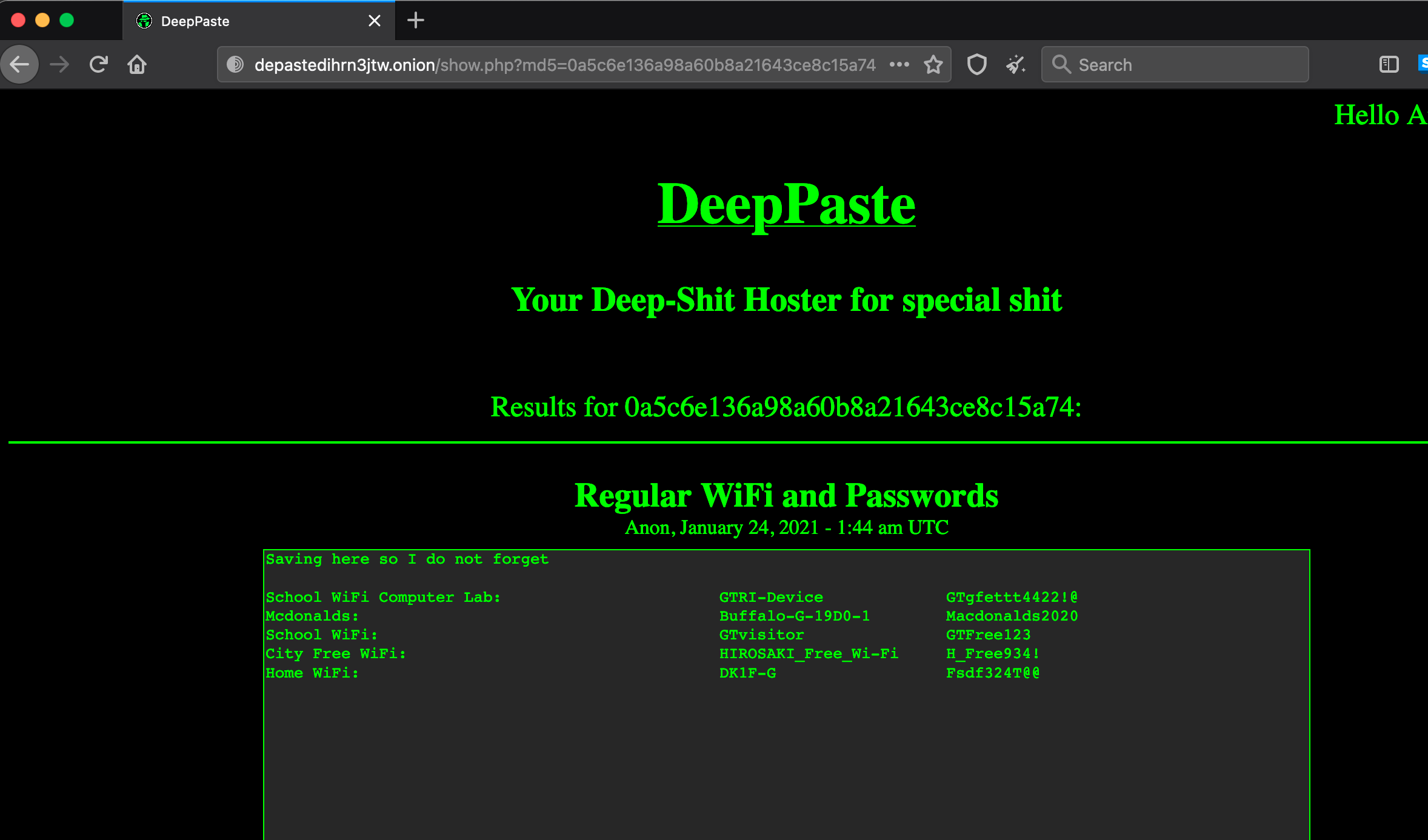Deep Paste